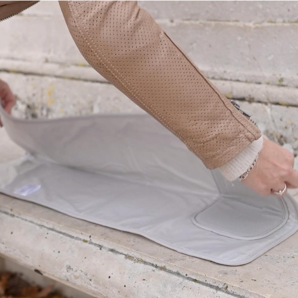 cambiador para bebe plastificado plegable reducido