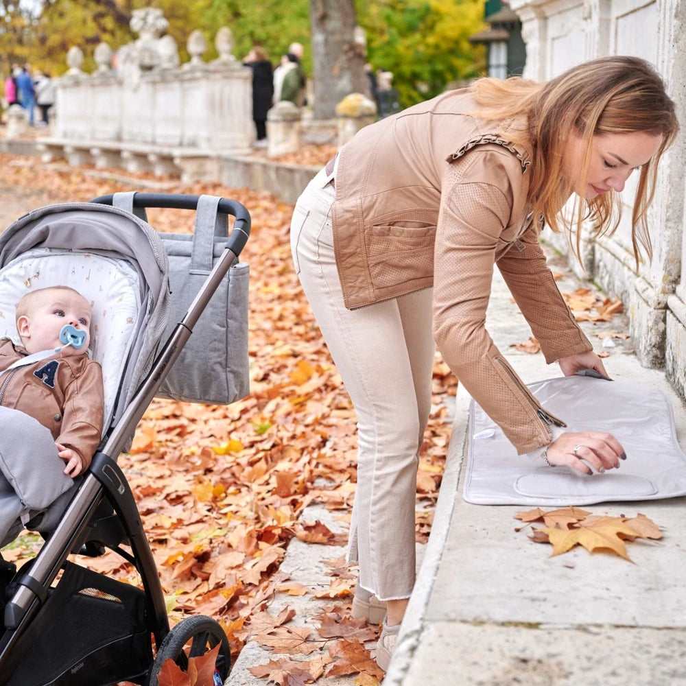 cambiador para bebe plastificado plegable reducido