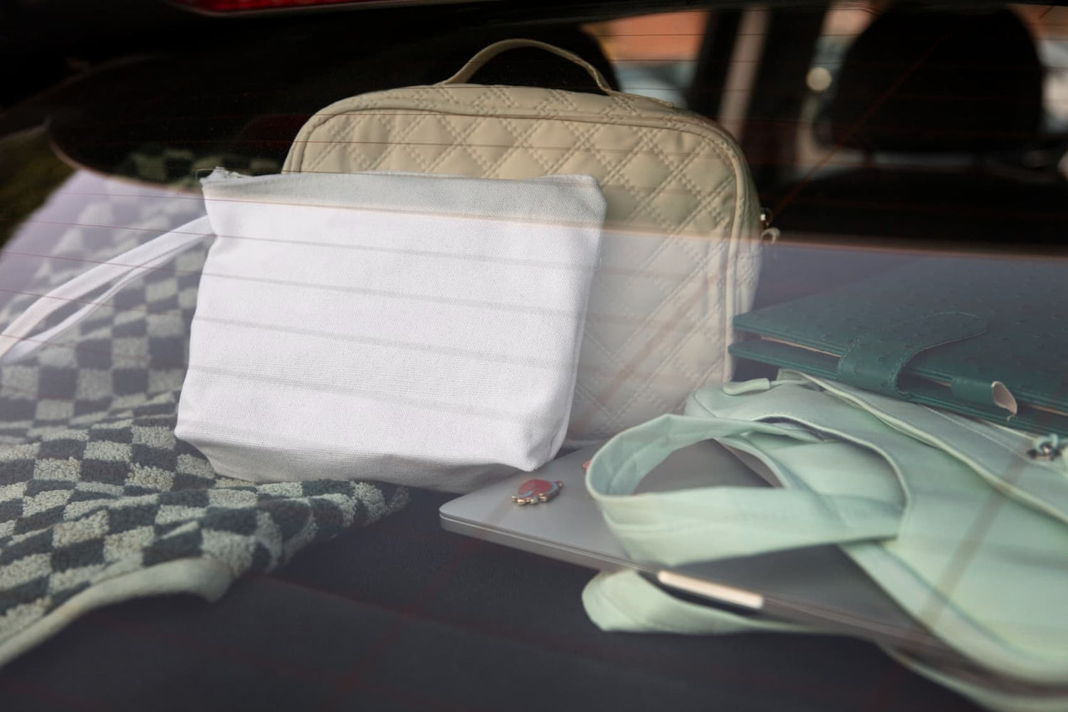 mochila o bolso para el carro del bebé