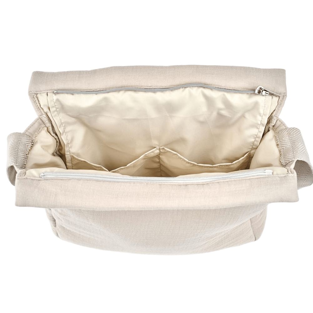 BOLSO CARRO PANERA CREMA