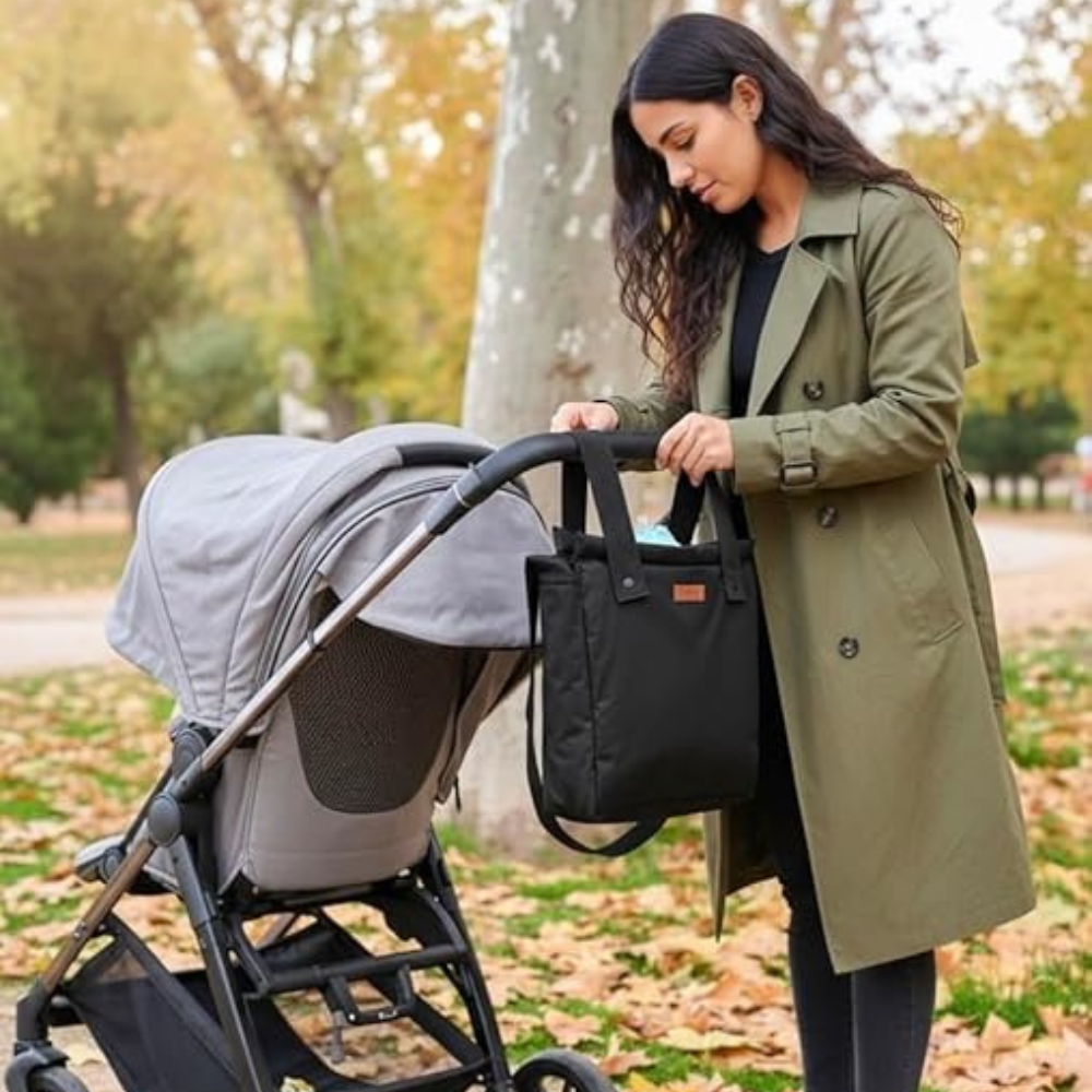 BOLSO CARRO BEBE NEGRO