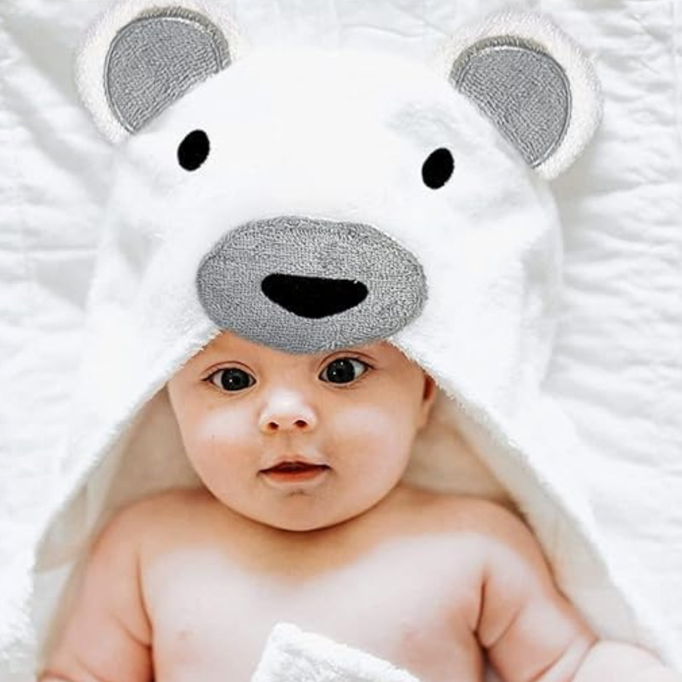 TOALLAS PARA BEBÉ CON CAPUCHA