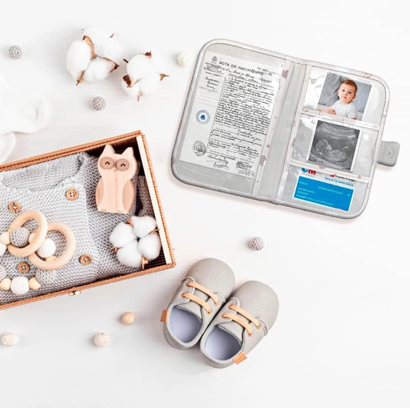 Carpeta Portadocumentos para Bebé Cigüeñas