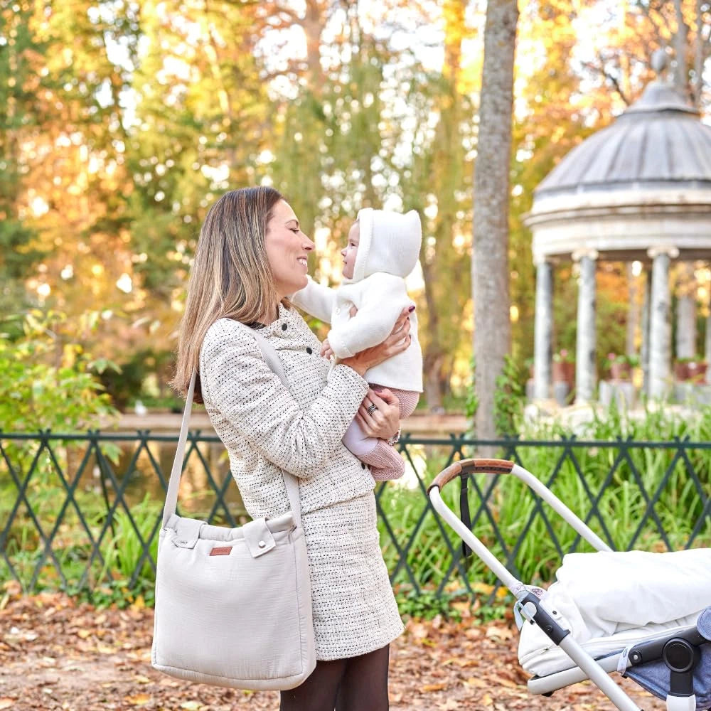 Bolso Panera para Carro de Bebé Beige
