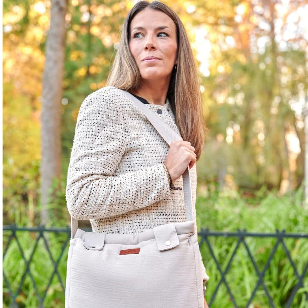 Bolso Panera para Carro de Bebé Beige