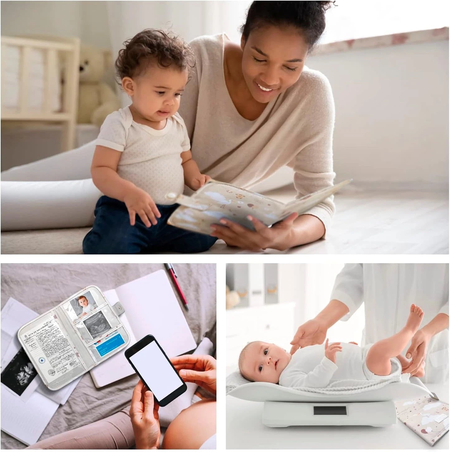 Carpeta Portadocumentos para Bebé Cigüeñas