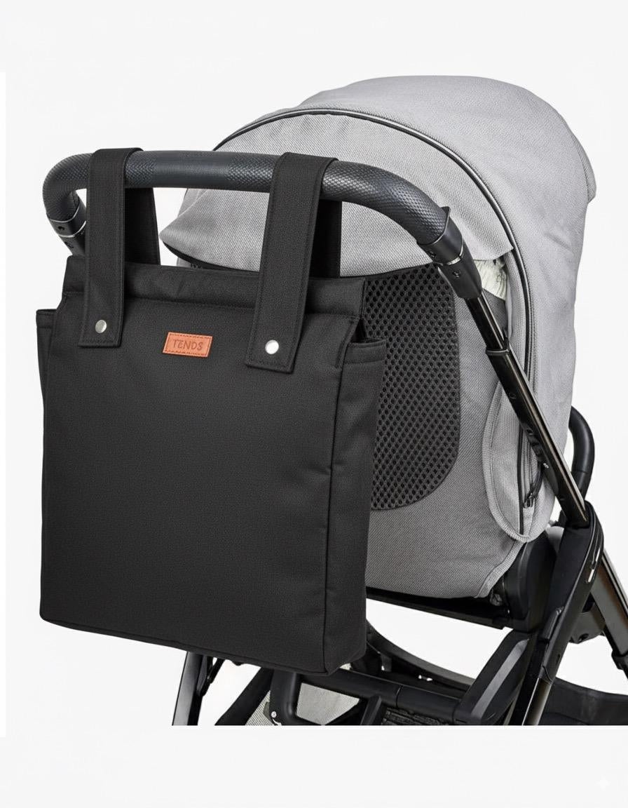 Bolso para carro de bebé negro