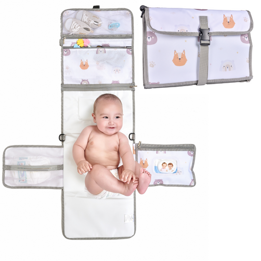 CAMBIADOR BEBE PORTATIL ARCOIRIS