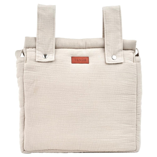 Bolso carro bebé beige