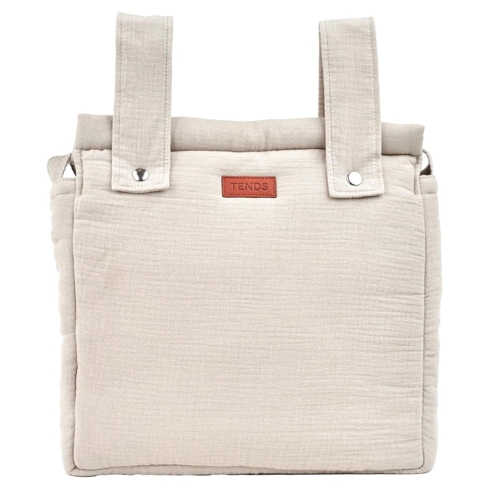 bolso panera carro bebe beige