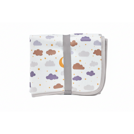 cambiador para bebe plegable reducido nubes