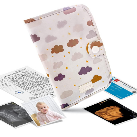 Portadocumentos bebé tela